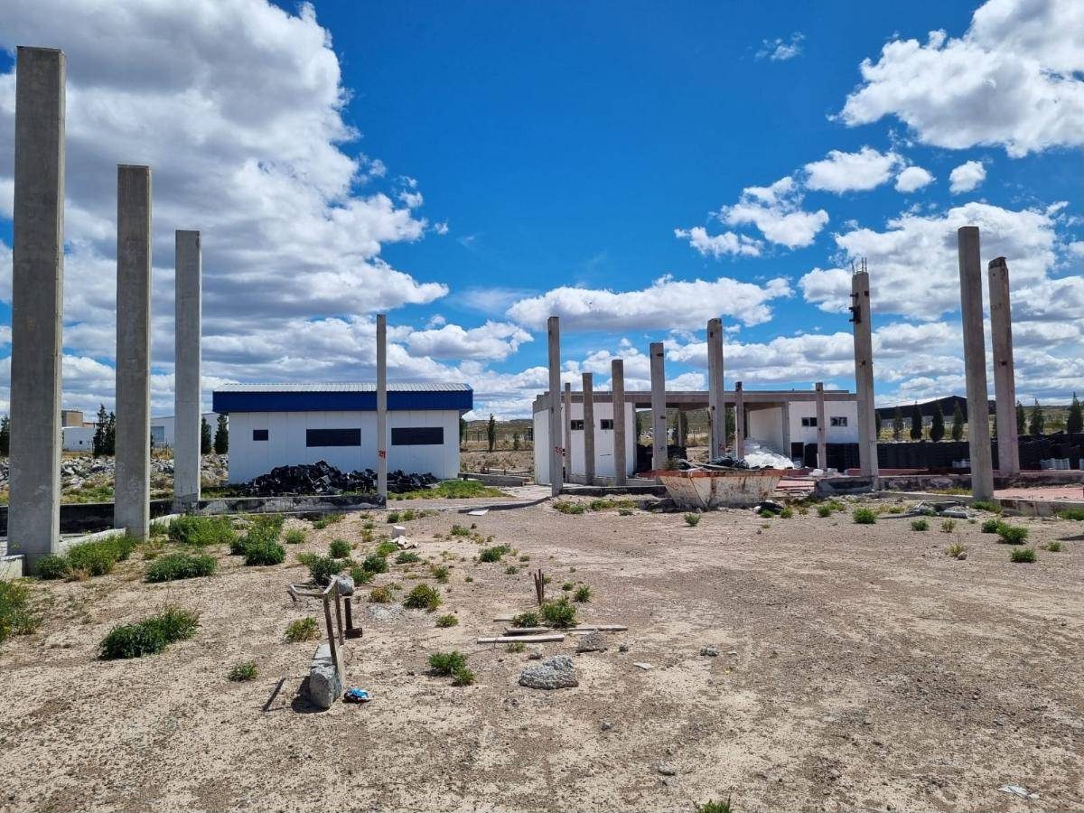 Obra en construcción en Puerto Madryn